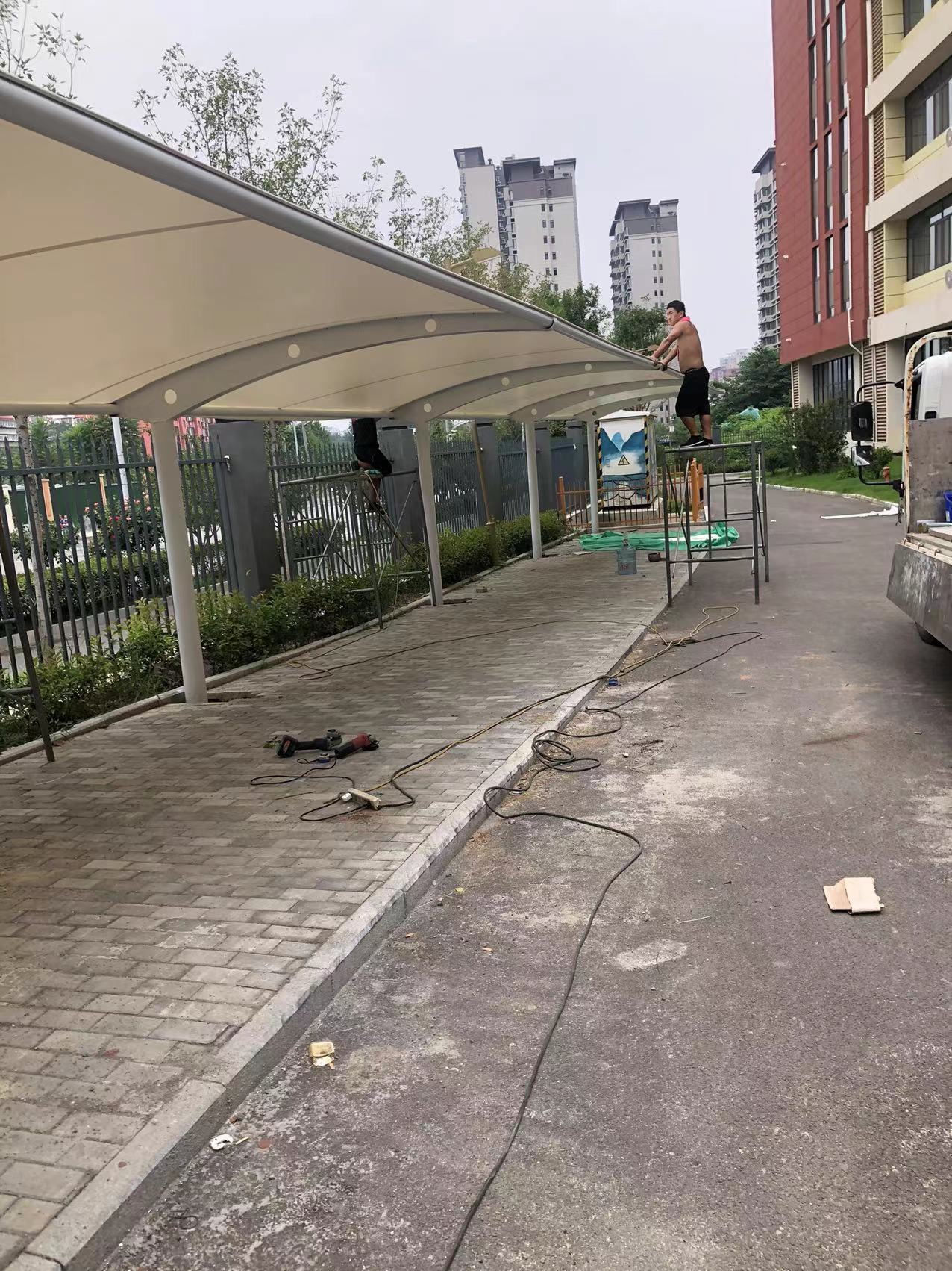膜結(jié)構(gòu)停車棚應該注意哪些要點？
